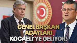 Genel başkan adayları Kocaeli’ye geliyor!